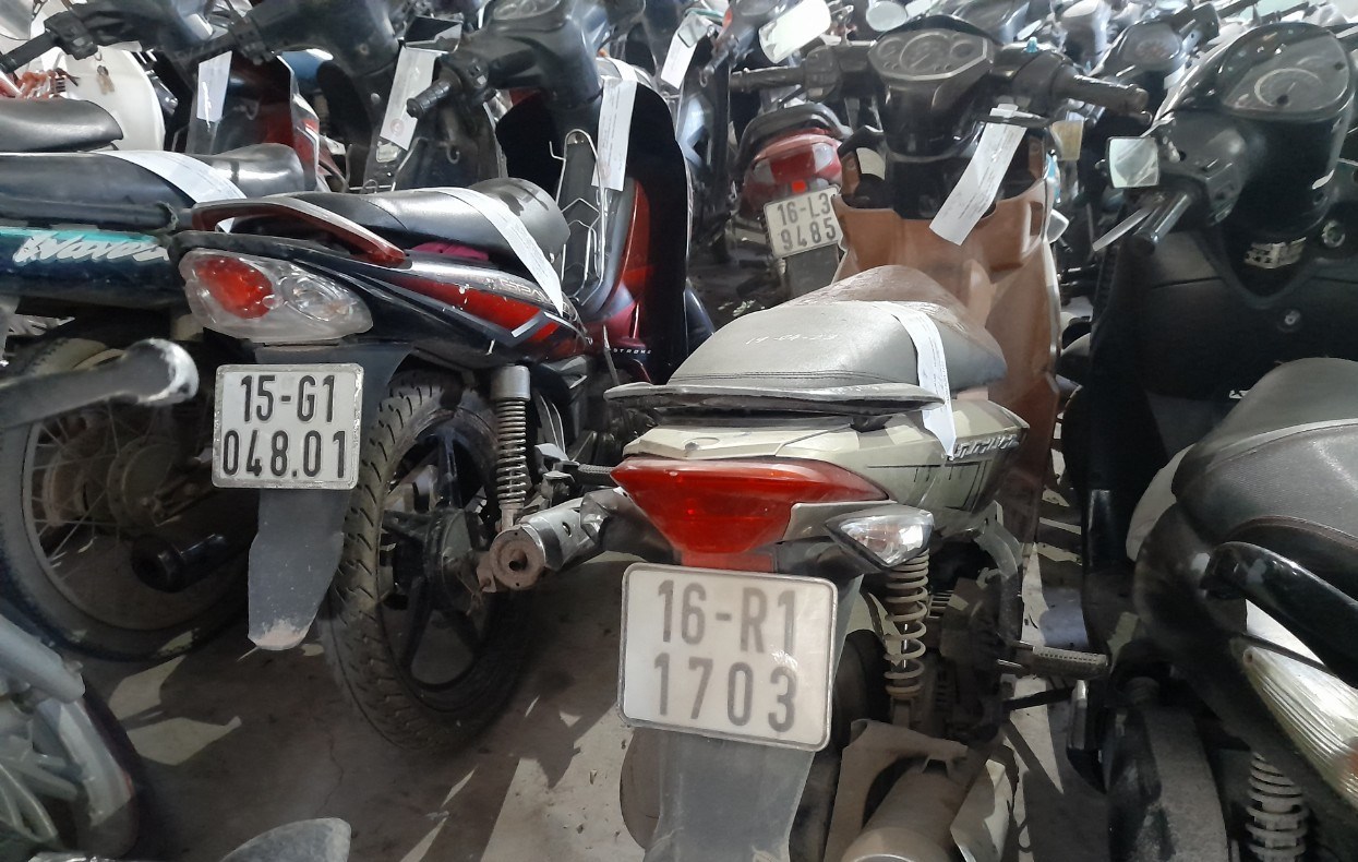 Công an huyện Thủy Nguyên: Thông báo 07 phương tiện vi phạm trật tự, an toàn giao thông hết thời hạn tạm giữ (lần 2)